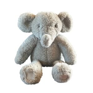 Cloud Island Elephant Plush Kids 12" Gray Excellent Soft Stuffed Animal Toy